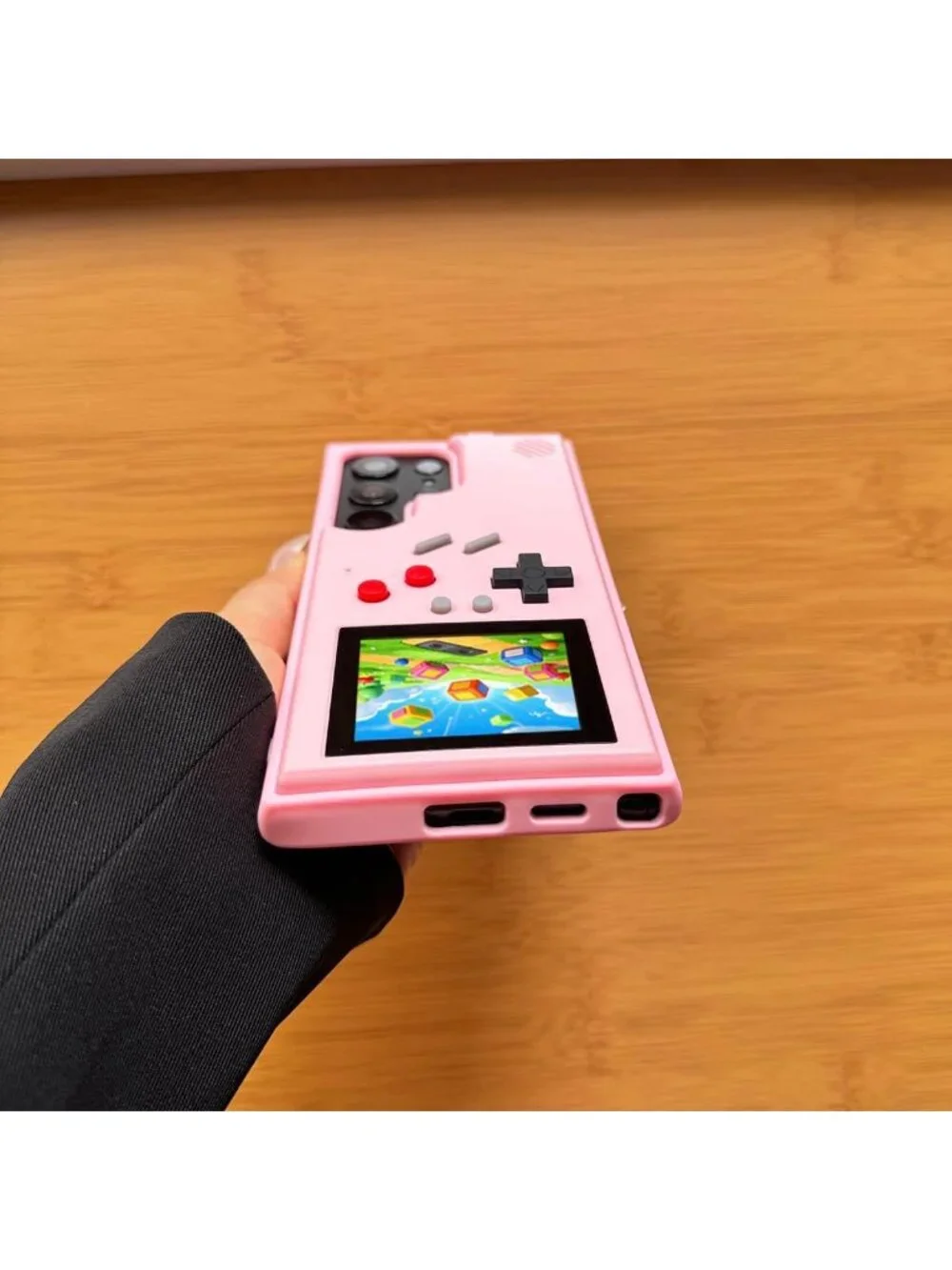 Retro Game Phone Case for Samsung Galaxy S24 Ultra - Playable Design, Fun Gift